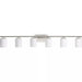 Progress Lighting 94300385009 Replay 6 Light 100W Bath And Vanity Light Medium Base Brushed Nickel (P300385-009)