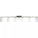 Progress Lighting 94300385104 Replay 6 Light 100W Bath And Vanity Light Medium Base Polished Nickel (P300385-104)
