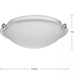 Progress Lighting 94350170009 Linen Dome 2 Light 60W Flush Mount Light Medium Base Brushed Nickel (P350170-009)