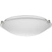 Progress Lighting 94350178009 Linen Dome 4-60W Flush Mount Light Medium Base Brushed Nickel (P350178-009)