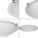 Progress Lighting 94350179009 Linen Dome 4 Light 60W Flush Mount Light Medium Base Brushed Nickel (P350179-009)