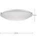Progress Lighting 94350179009 Linen Dome 4 Light 60W Flush Mount Light Medium Base Brushed Nickel (P350179-009)