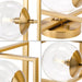 Progress Lighting 94350218109 Atwell 1 Light 60W Semi-Flush Mount Light Candelabra Base Brushed Bronze (P350218-109)