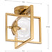 Progress Lighting 94350218109 Atwell 1 Light 60W Semi-Flush Mount Light Candelabra Base Brushed Bronze (P350218-109)