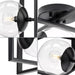Progress Lighting 9435021831M Atwell 1 Light 60W Semi-Flush Mount Light Candelabra Base Matte Black (P350218-31M)
