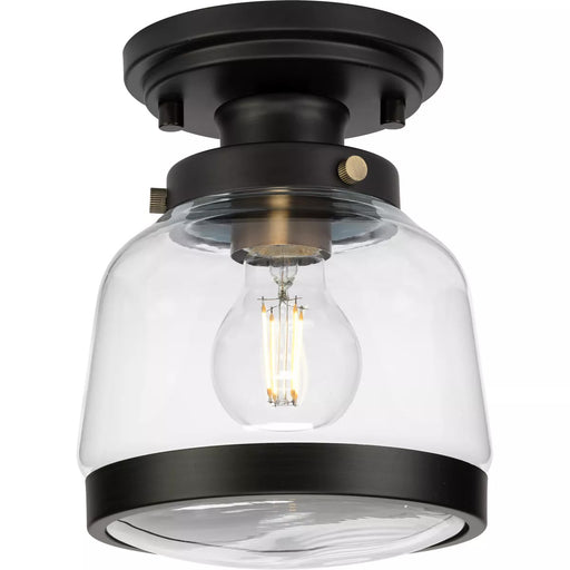 Progress Lighting 94350220020 Judson 1 Light 60W Outdoor Flush Mount Light Medium Base Antique Bronze (P350220-020)