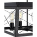Progress Lighting 94400047031 Briarwood 4 Light 100W Chandelier Medium Base Textured Black (P400047-031)