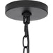 Progress Lighting 9440029231M Canebrake 6 Light 60W Chandelier Candelabra Base Matte Black (P400292-31M)