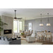 Progress Lighting 94400297109 Parkhurst 6 Light 60W Chandelier Candelabra Base Brushed Bronze (P400297-109)