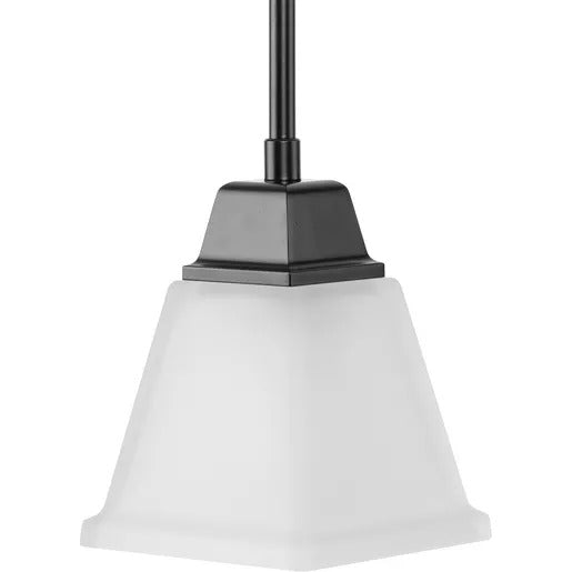 Progress Lighting 9450012531M Clifton Heights 1 Light 100W Mini Pendant Medium Base Matte Black (P500125-31M)