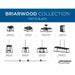 Progress Lighting 94500178031 Briarwood 4 Light 60W Hall And Foyer Light Medium Base Black (P500178-031)
