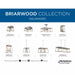 Progress Lighting 94500178141 Briarwood 4 Light 60W Hall And Foyer Light Medium Base Galvanized Finish (P500178-141)