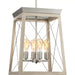 Progress Lighting 94500178141 Briarwood 4 Light 60W Hall And Foyer Light Medium Base Galvanized Finish (P500178-141)