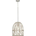 Progress Lighting 94500343185 Chastain 1 Light 60W Pendant Medium Base Bleached Oak (Painted) (P500343-185)