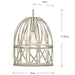Progress Lighting 94500343185 Chastain 1 Light 60W Pendant Medium Base Bleached Oak (Painted) (P500343-185)