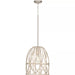 Progress Lighting 94500343185 Chastain 1 Light 60W Pendant Medium Base Bleached Oak (Painted) (P500343-185)