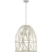 Progress Lighting 94500344185 Chastain 3 Light 60W Pendant Medium Base Bleached Oak (Painted) (P500344-185)