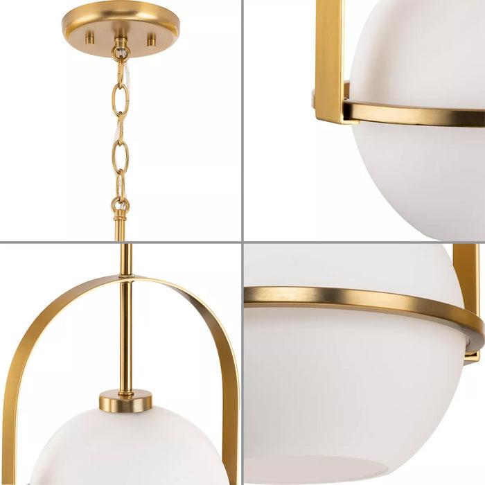 Progress Lighting 94500358109 Delayne 1 Light 100W Pendant Medium Base Brushed Bronze (P500358-109)