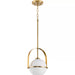 Progress Lighting 94500358109 Delayne 1 Light 100W Pendant Medium Base Brushed Bronze (P500358-109)