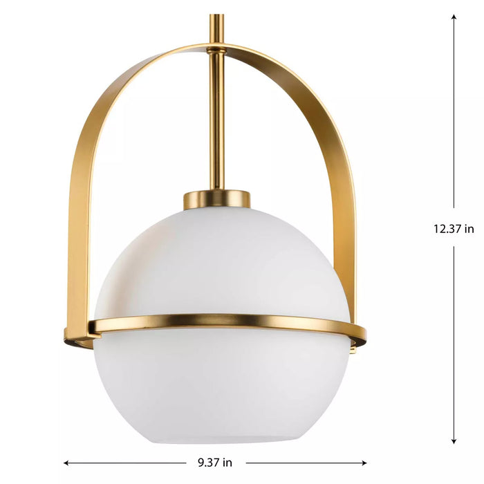 Progress Lighting 94500358109 Delayne 1 Light 100W Pendant Medium Base Brushed Bronze (P500358-109)