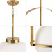 Progress Lighting 94500359109 Delayne 1 Light 100W Pendant Medium Base Brushed Bronze (P500359-109)