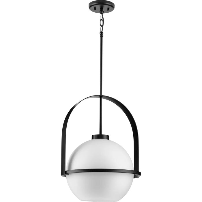 Progress Lighting 9450035931M Delayne 1 Light 100W Pendant Medium Base Matte Black (P500359-31M)