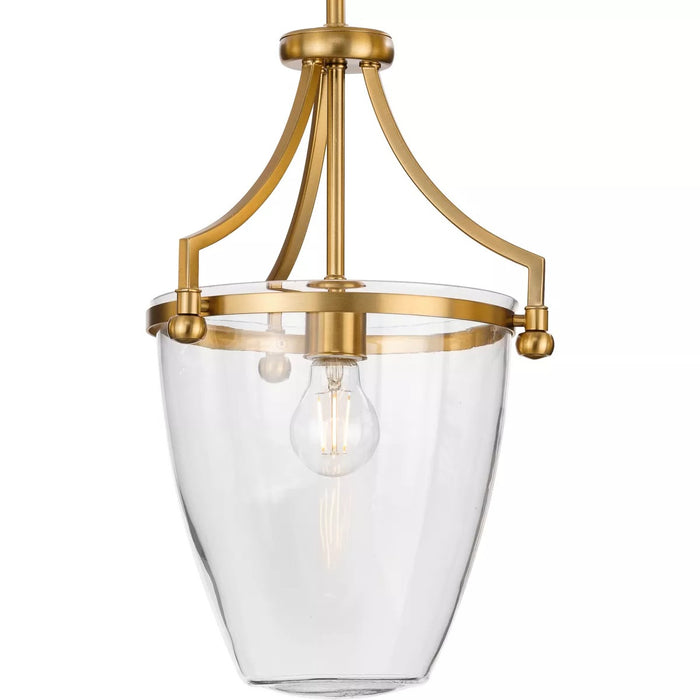 Progress Lighting 94500360109 Parkhurst 1 Light 60W Mini-Pendant Medium Base Brushed Bronze (P500360-109)