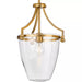 Progress Lighting 94500360109 Parkhurst 1 Light 60W Mini-Pendant Medium Base Brushed Bronze (P500360-109)