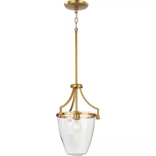 Progress Lighting 94500360109 Parkhurst 1 Light 60W Mini-Pendant Medium Base Brushed Bronze (P500360-109)