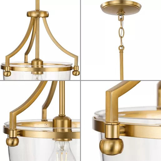 Progress Lighting 94500360109 Parkhurst 1 Light 60W Mini-Pendant Medium Base Brushed Bronze (P500360-109)