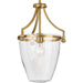 Progress Lighting 94500360109 Parkhurst 1 Light 60W Mini-Pendant Medium Base Brushed Bronze (P500360-109)
