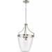 Progress Lighting 94500361009 Parkhurst 1 Light 60W Pendant Medium Base Brushed Nickel (P500361-009)