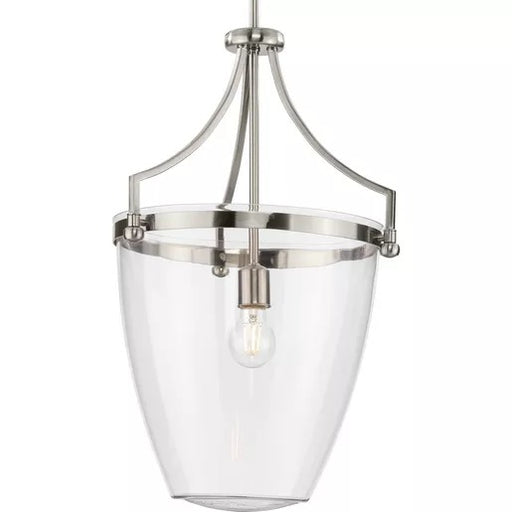 Progress Lighting 94500361009 Parkhurst 1 Light 60W Pendant Medium Base Brushed Nickel (P500361-009)
