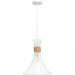 Progress Lighting 94500365028 Lorin 1 Light 60W Pendant Medium Base Satin White (P500365-028)