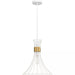 Progress Lighting 94500365028 Lorin 1 Light 60W Pendant Medium Base Satin White (P500365-028)