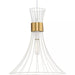Progress Lighting 94500365028 Lorin 1 Light 60W Pendant Medium Base Satin White (P500365-028)
