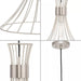 Progress Lighting 94500365186 Lorin 1 Light 60W Pendant Medium Base Burnished Nickel (P500365-186)