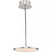 Progress Lighting 9450036600930 Everlume LED 1 Light 20W LED Pendant Brushed Nickel (P500366-009-30)