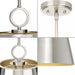 Progress Lighting 94500367009 Parkhurst 60W Pendant Medium Base Brushed Nickel (P500367-009)