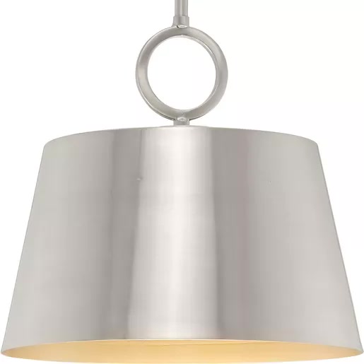 Progress Lighting 94500367009 Parkhurst 60W Pendant Medium Base Brushed Nickel (P500367-009)