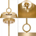 Progress Lighting 94500368109 Parkhurst 3 Light 60W Pendant Medium Base Brushed Bronze (P500368-109)