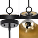 Progress Lighting 9450036831M Parkhurst 3 Light 60W Pendant Medium Base Matte Black (P500368-31M)