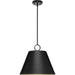 Progress Lighting 9450036831M Parkhurst 3 Light 60W Pendant Medium Base Matte Black (P500368-31M)