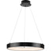 Progress Lighting 9450036931M30 Inverse 1 Light 25W LED Pendant Matte Black (P500369-31M-30)