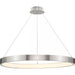 Progress Lighting 9450037000930 Inverse 1 Light 35W LED Pendant Brushed Nickel (P500370-009-30)