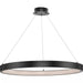 Progress Lighting 9450037031M30 Inverse 1 Light 35W LED Pendant Matte Black (P500370-31M-30)