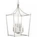 Progress Lighting 94500371009 Parkhurst 8 Light 60W Hall And Foyer Light Candelabra Base Brushed Nickel (P500371-009)