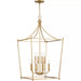 Progress Lighting 94500371109 Parkhurst 8 Light 60W Hall And Foyer Light Candelabra Base Brushed Bronze (P500371-109)