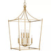 Progress Lighting 94500371109 Parkhurst 8 Light 60W Hall And Foyer Light Candelabra Base Brushed Bronze (P500371-109)