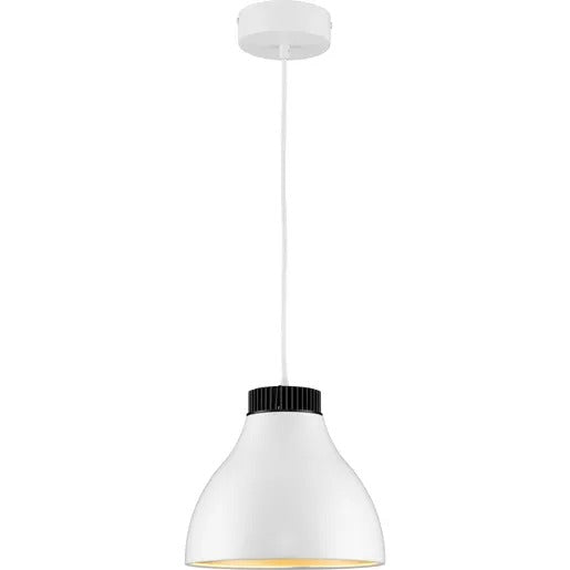 Progress Lighting 9450037202830 Radian LED 1 Light 15W LED Pendant Satin White (P500372-028-30)